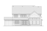 Farmhouse House Plan - Pine Grove 98886 - Rear Exterior