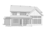 Farmhouse House Plan - Pine Grove 98886 - Rear Exterior