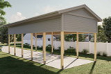 Traditional House Plan - Heartland 98280 - Right Exterior