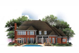 European House Plan - Strasbourg 97952 - Rear Exterior