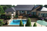 Secondary Image - Modern House Plan - Colin Court 2 17551 - Rear Exterior