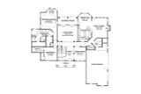 European House Plan - Balleroy 39800 - 1st Floor Plan