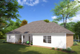 Secondary Image - Traditional House Plan - Fairland 72578 - Rear Exterior