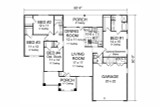 Traditional House Plan - Fairland 72578 - 1st Floor Plan