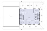 Secondary Image - Farmhouse House Plan - Zoe 18467 - 2nd Floor Plan