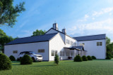 Farmhouse House Plan - Quinn 66436 - Left Exterior
