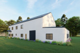 Farmhouse House Plan - Bennett 70017 - Front Exterior