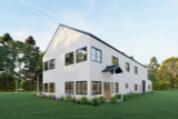Farmhouse House Plan - Bennett 70017 - Left Exterior