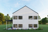 Farmhouse House Plan - Bennett 70017 - Left Exterior