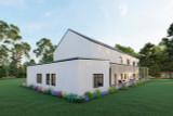 Farmhouse House Plan - Bennett 70017 - Right Exterior