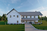 Farmhouse House Plan - Camila 82223 - Rear Exterior
