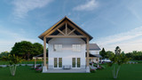 Farmhouse House Plan - Camila 82223 - Left Exterior