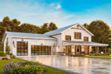 Farmhouse House Plan - Whistlewood 42575 - Front Exterior