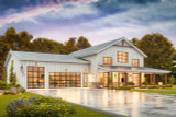 Farmhouse House Plan - Whistlewood 42575 - Front Exterior