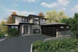 Modern House Plan - Bluebonnet 28804 - Front Exterior