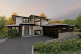Modern House Plan - Bluebonnet 28804 - Front Exterior