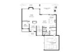 Modern House Plan - Bluebonnet 28804 - 1st Floor Plan