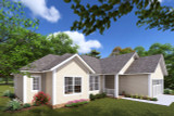 Traditional House Plan - Barnett 84425 - Front Exterior