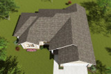 Traditional House Plan - Barnett 84425 - Aerial Exterior - 