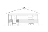 Secondary Image - Modern House Plan - 79238 - Rear Exterior