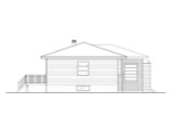 Modern House Plan - 79238 - Left Exterior