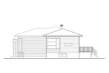Modern House Plan - 79238 - Right Exterior
