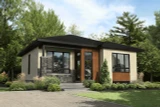 Modern House Plan - 57202 - Front Exterior