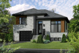 Modern House Plan - 67541 - Front Exterior