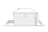 Modern House Plan - 67541 - Left Exterior