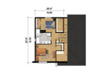 Secondary Image - Modern House Plan - 67541 - 2nd Floor Plan