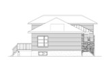 Modern House Plan - 42968 - Left Exterior