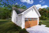 Traditional House Plan - Rosehill 58950 - Left Exterior