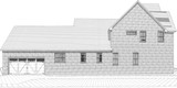 Farmhouse House Plan - Valonia 3 68207 - Left Exterior