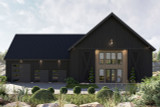 Modern House Plan - Gillette 77891 - Front Exterior