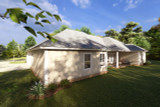 Cottage House Plan - Eastlake 87592 - Rear Exterior