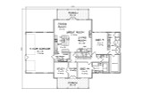 Farmhouse House Plan - 93691 - 1st Floor Plan