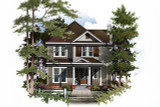 Traditional House Plan - Harborview 19355 - Front Exterior