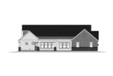 Secondary Image - Craftsman House Plan - Cricket Hollow 21920 - Rear Exterior