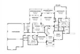 French Country House Plan - Tristan 36616 - 1st Floor Plan