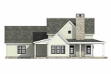 Farmhouse House Plan - 64191 - Left Exterior