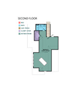 Craftsman House Plan - Fairbanks 5 27192 - 2nd Floor Plan