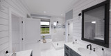 Farmhouse House Plan - Acorn Farmhouse 51541 - Master Bathroom