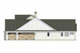 Farmhouse House Plan - 41729 - Right Exterior