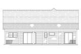 Cottage House Plan - Cream Puff 75681 - Rear Exterior