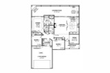 Cottage House Plan - Cream Puff 75681 - 1st Floor Plan