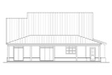 Farmhouse House Plan - Strawberry Gardens 47368 - Rear Exterior
