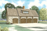 European House Plan - 98361 - Front Exterior
