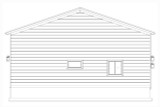 Country House Plan - Comer Garage 13949 - Left Exterior