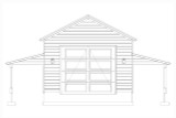 Craftsman House Plan - Drake Garage 94395 - Front Exterior