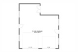 Farmhouse House Plan - Elsey Garage 77410 - 1st Floor Plan